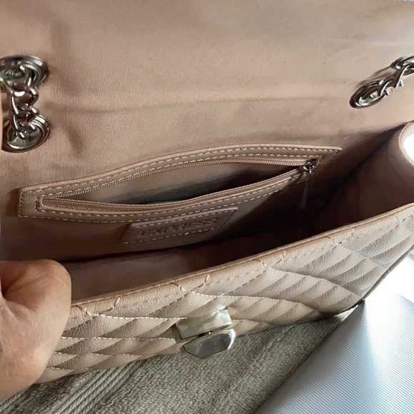 Blush pink Express quilted purse - Picture 2 of 2